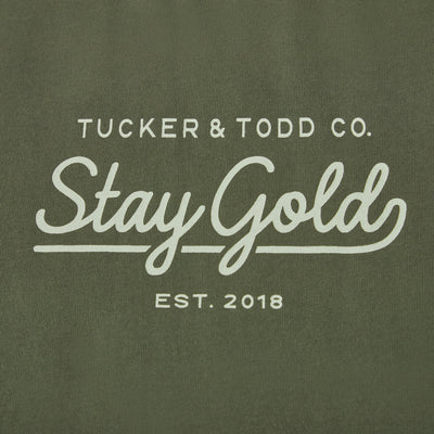 Stay Gold T-shirt - Green