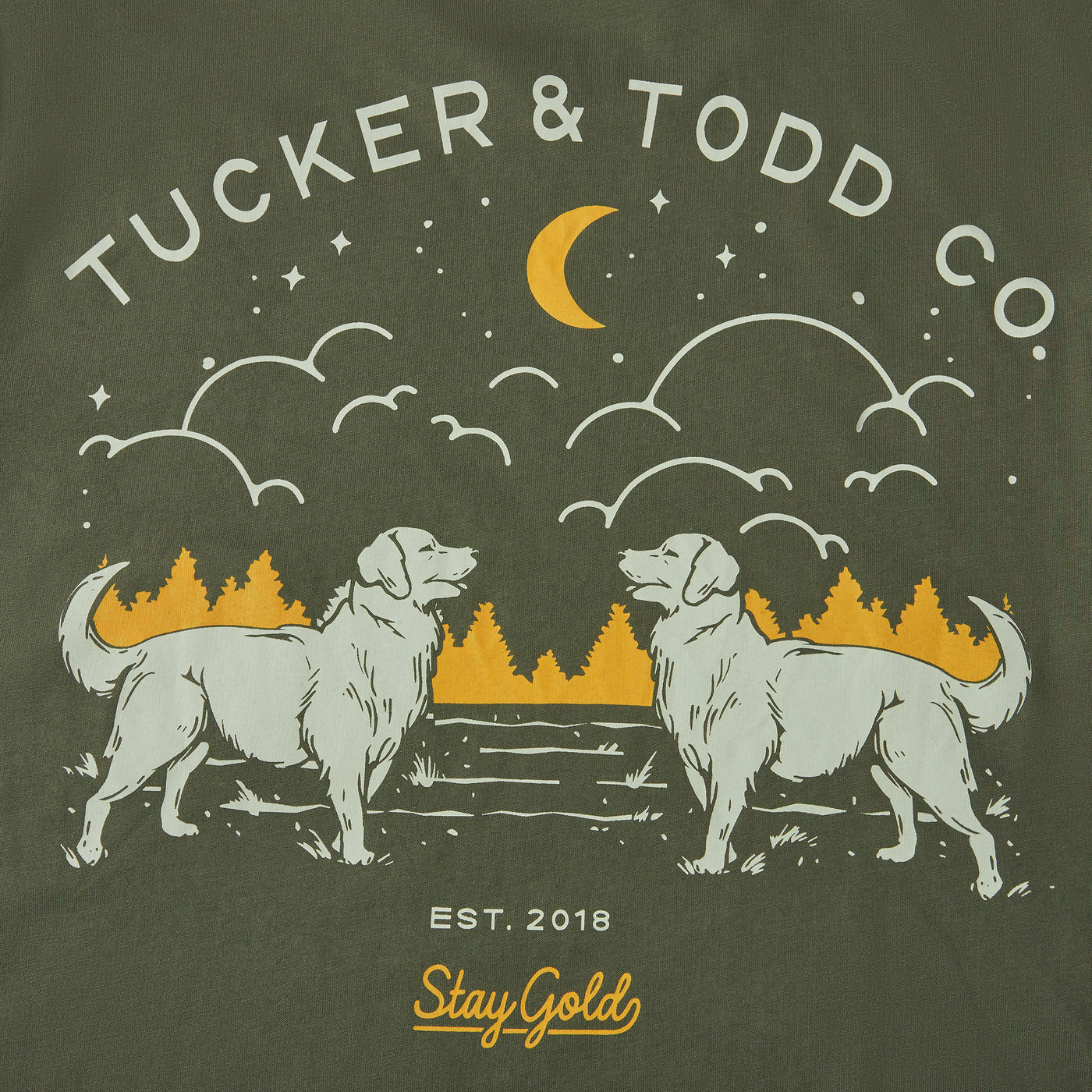 Stay Gold T-shirt - Green