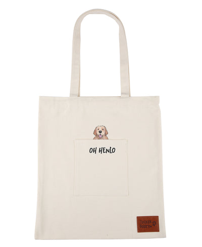 Sneaky Tucker Tote Bag
