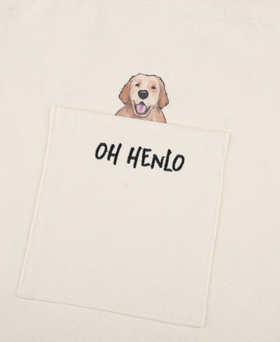 Sneaky Tucker Tote Bag