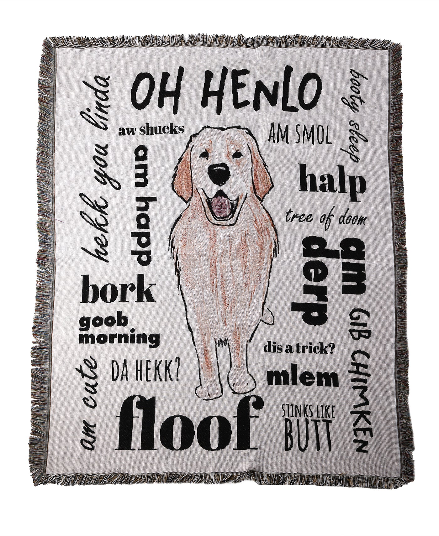 Woven Fringe Blanket